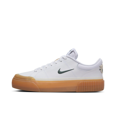 Nike Court Legacy Lift 耐磨 透气 增高 板鞋 女款FV5526-100