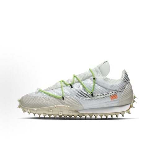 Nike Waffle Racer 'Electric Green' 低帮 生活休闲鞋CD8180-100