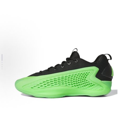 adidas A.E. 1 Low Slime 防滑耐磨 低帮 篮球鞋 男款 绿色JI4065