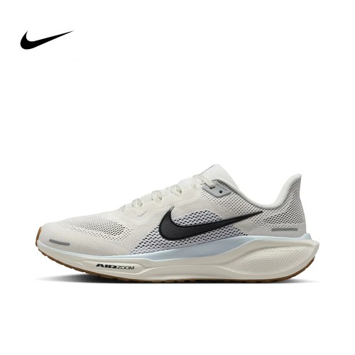 Nike Air Zoom Pegasus 41 缓震 透气 跑鞋 米色/灰色FD2722-113