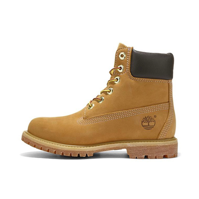 Timberland添柏岚 PREMIUM系列 户外靴 女款 黄色 宽版 10361W