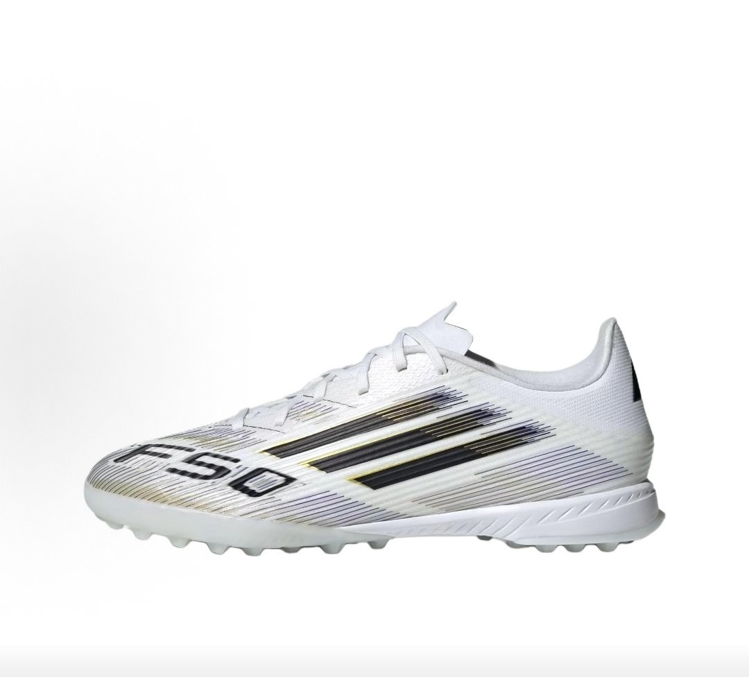 adidas F50 League Pasto Sint&eacute;tico足球鞋 男女同款 白色JH7726