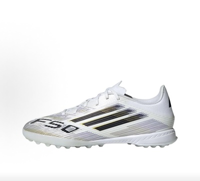 adidas F50 League Pasto Sintético足球鞋 男女同款 白色JH7726
