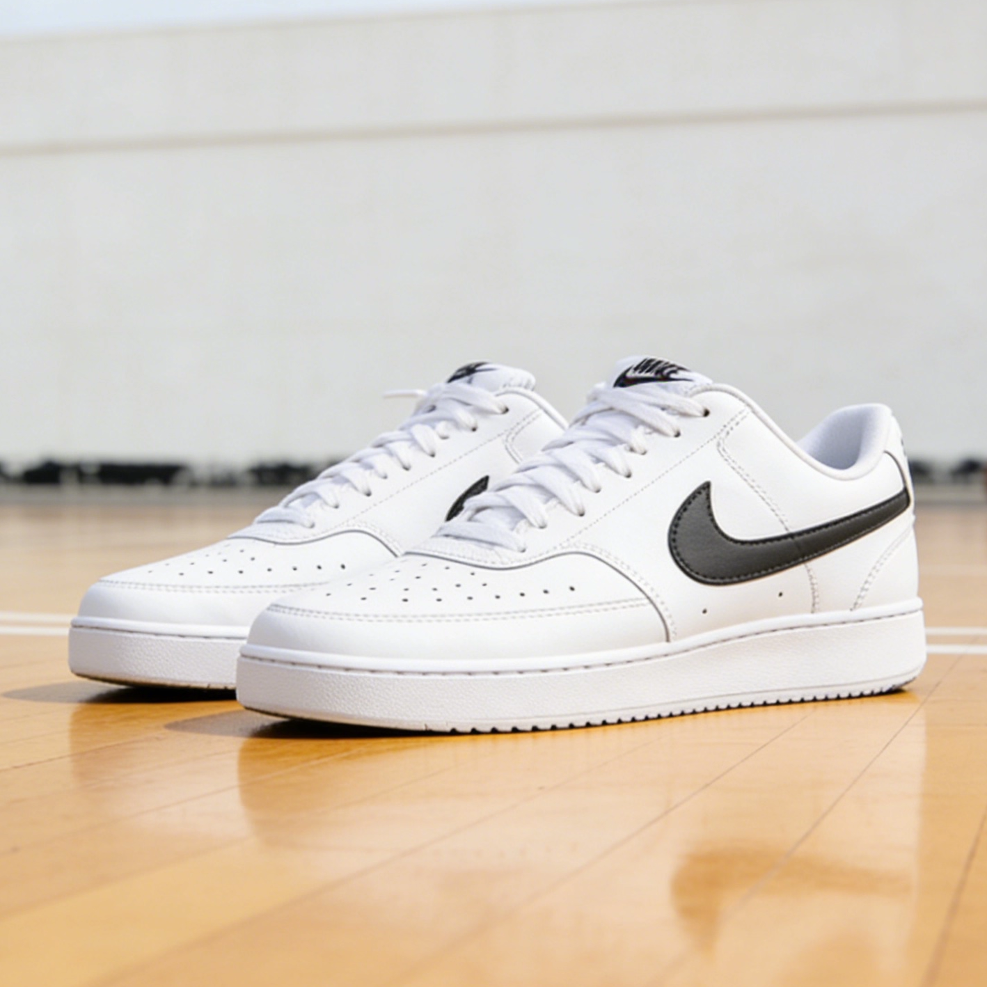 Nike Court Vision 1  防滑耐磨 低帮 板鞋 男款 白色 DH2987-101,运动鞋new,板鞋,淘宝优惠券,粉丝福利购,淘宝优惠卷