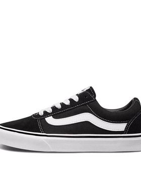 Vans Ward 经典款 低帮 板鞋 女款 黑色VN0A3IUNIJU