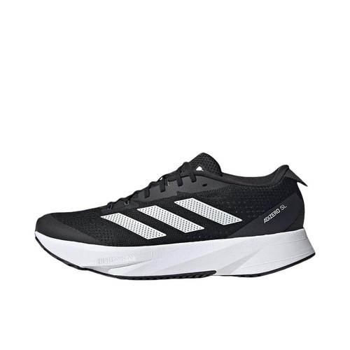 adidas Adizero SL 减震透气 轻便 训练 跑鞋 黑色/白色HQ1349