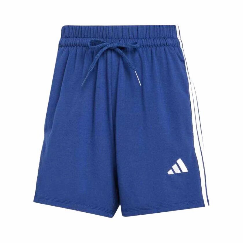 adidas ESSENTIALS 品牌logo标识条 三分休闲短裤 女款JD0913 - 实物图