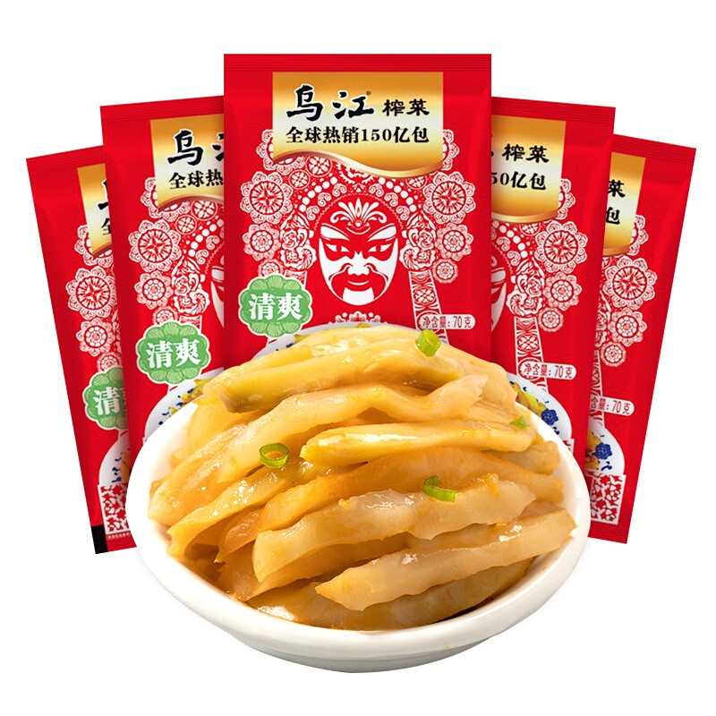 乌江涪陵榨菜清爽鲜脆