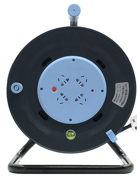 公牛插座GN804 无线50米 移动式电缆卷线盘拖线盘绕线盘4插位