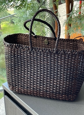 Dragon diffusion8804比利时牛皮编织包法式浪漫文艺百搭手提包女