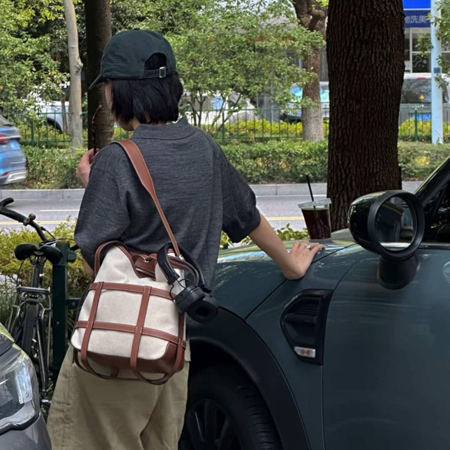 myapartment托特包高级感小牛皮