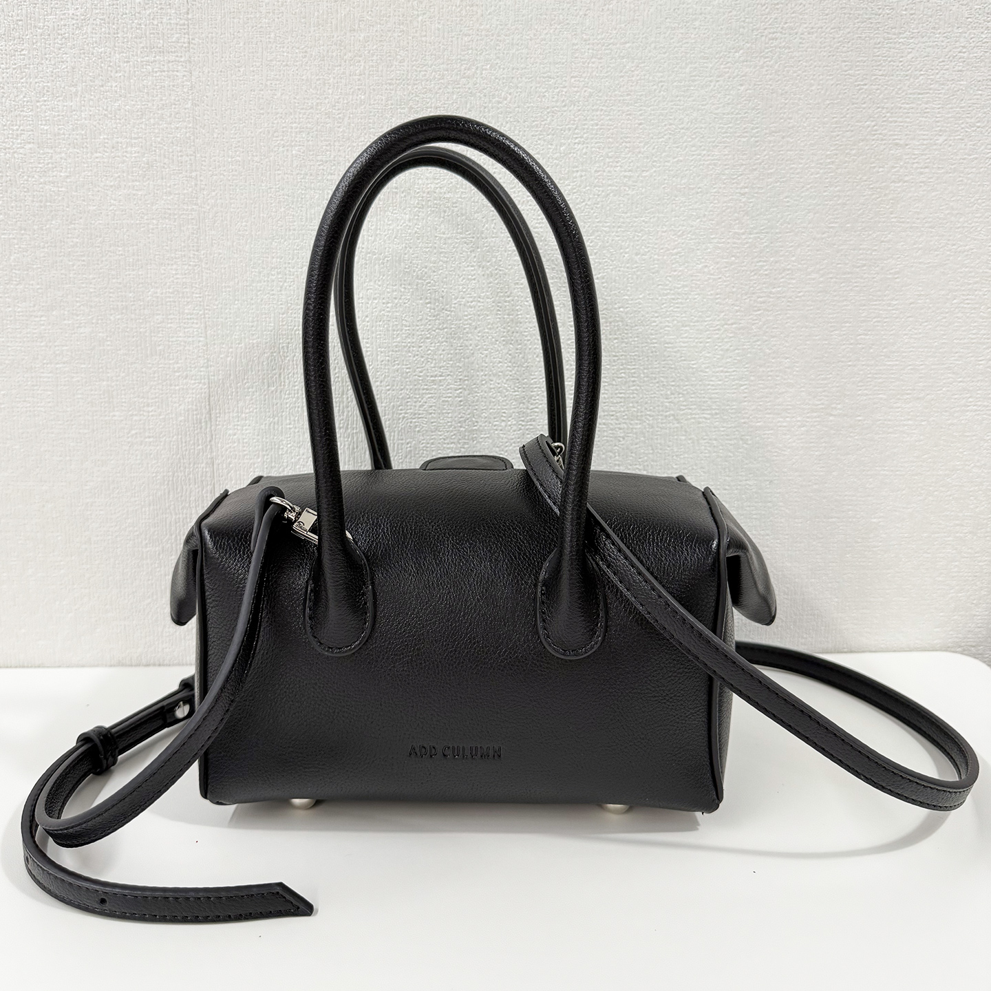 现货ADD CULUMN新品小众通勤容量时尚公文大容量单肩波士顿托特包