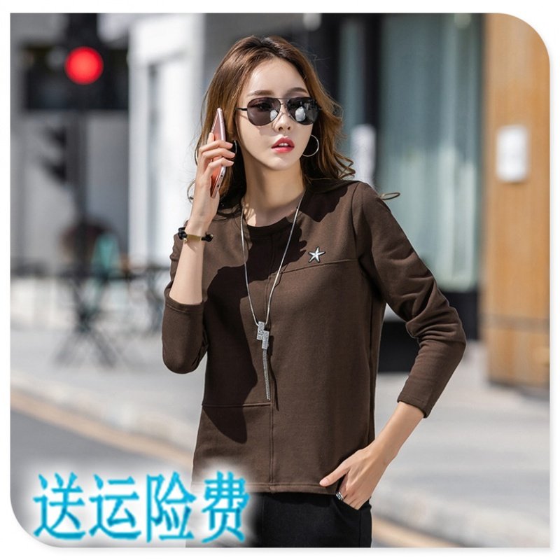 浅女装2019新款潮。 买衣服今年衣服，子秋季便宜上衣不错女人味T|ruв категории Женская одежда, футболка - от Buy2taobao.com для оказания профессиональной услуги покупки агента Taobao