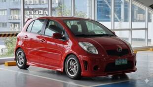 适用于丰田雅力士YARIS Vite改装日规前杠大包围08至13年车用