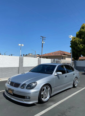 适用于雷克萨斯GS300JZS160 Toyota Aristo小包围前后唇侧裙98.05