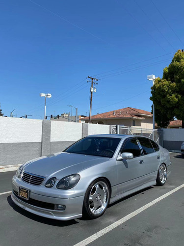 适用于雷克萨斯GS300JZS160 Toyota Aristo小包围前后唇侧裙98.05