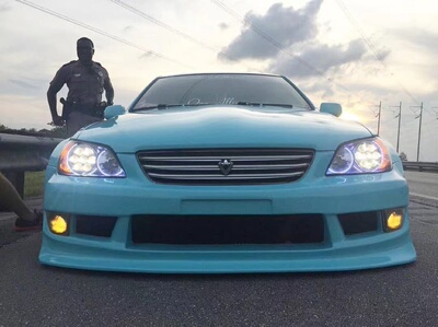 雷克萨斯is200前杠侧裙后唇