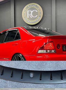 适用于雷克萨斯is200 ALTEZZA顶尾翼扰流板咬地鲨TRD款日规