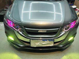 适用于本田奥德赛rb3改装 2009至2014年车用 日规无限中网MUGEN