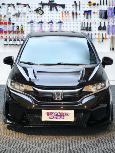 适用于本田飞度GK5改装typer fl5前杠大包围2014至2020年车装