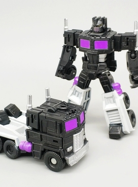 TF10变形G1玩具汽车大师擎天经典传奇级黑暗通天晓金刚机箱柱摆件