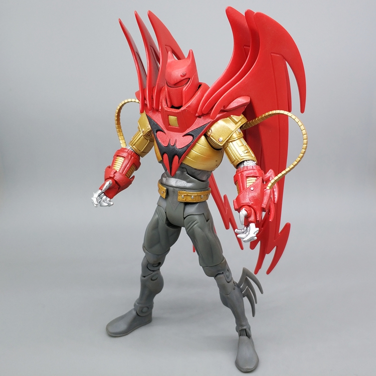 7寸蝙蝠侠地狱天使变体贝恩小丑罗宾夜翼正义联盟可动人偶玩具