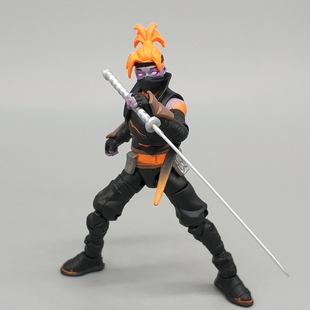 3.75寸堡垒之夜手办女忍者诸神黄昏兵人特种部队可动人偶模型玩具