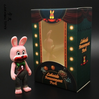 猛鬼街寂静岭3罗比兔子手办僵尸丧尸人偶担架床生化危机模型玩具