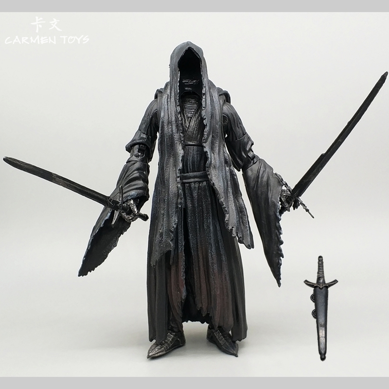 6寸指环王魔戒戒灵王安格玛巫王手办游戏模型摆件可动人偶玩具