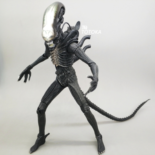 初代异形大战铁血战士手办AVP母后蛋可动人偶模型汽车摆件夺命舰