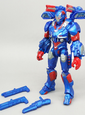 3.75寸战争机器模型钢铁侠手办可动人偶MK1男孩玩具生日礼物摆件