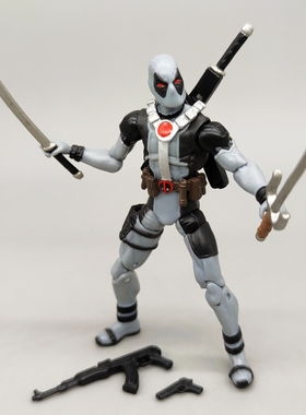 3.75寸死侍手办模型 金刚狼可动人偶玩具灭霸摆件 X战警DEADPOOL