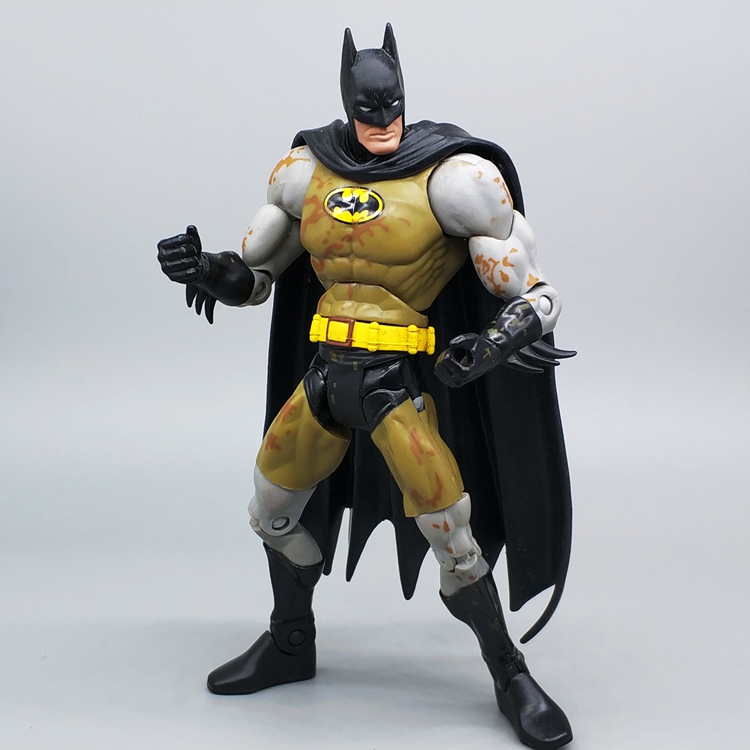 7寸蝙蝠侠阿甘骑士黑暗多元宇宙贝恩电影罗宾夜翼可动人偶玩具