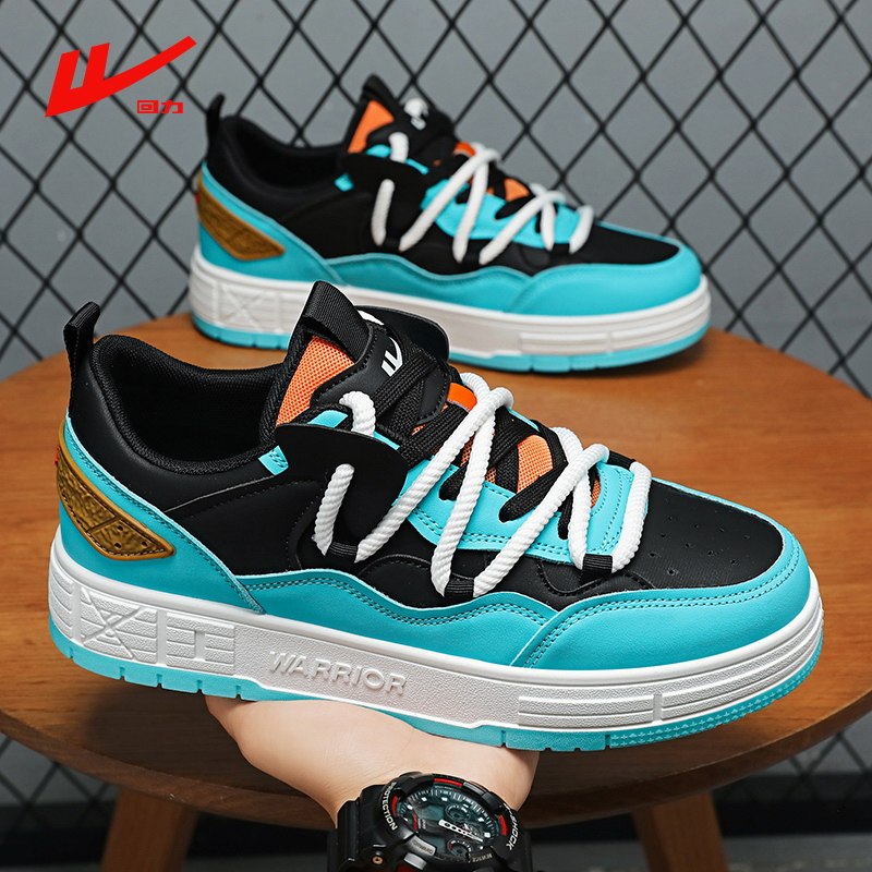 回力男鞋2026新款春款潮牌时尚厚底男款休闲板鞋青少年皮面运动鞋