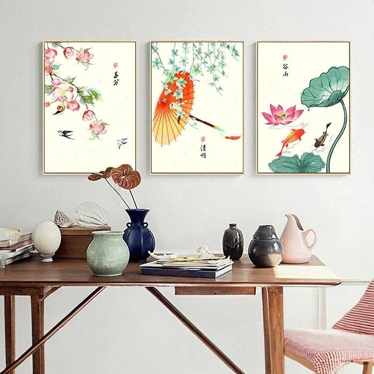 品都24节气中国风雪暑diy数字diy