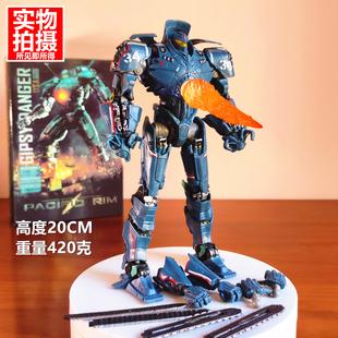 环太平洋2合金发光版危险复仇流浪者机甲模型可动玩具手办黑曜石