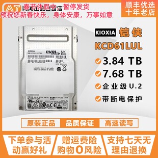 铠侠/Kioxia 3.84T 7.68T U.2全新 企业级固态硬盘pcie4.0 KCD61L
