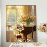 Цифровое пианино для рисования, пигментированная раскраска, масляная краска, «сделай сам», новая коллекция, ручная роспись