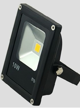 LED泛光投光灯电瓶地摊隧道工地灯6v12v24vAC36v48v63v220v长方黑