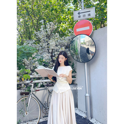 LISEYEN温柔气质香槟色