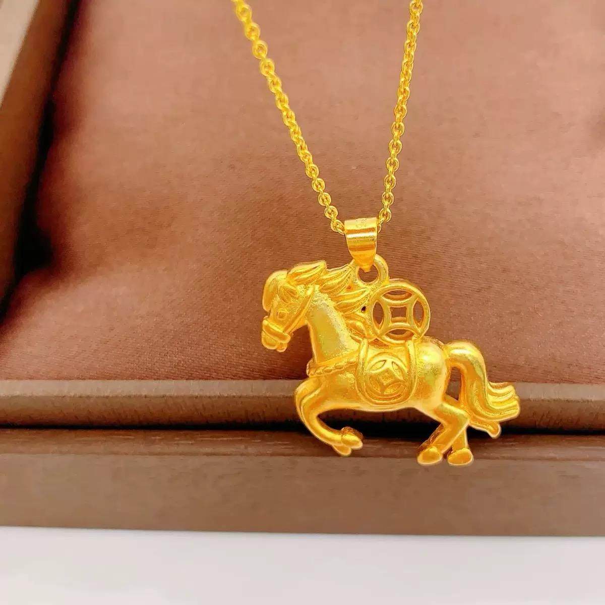 AAA【马年新款】【马上有钱项链003】合金2026新款锁骨链—非黄金,饰品/流行首饰/时尚饰品新,民族风项链/吊坠,淘宝优惠券,粉丝福利购,淘宝优惠卷