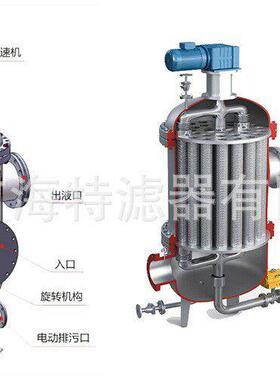 多柱式自动反冲洗过滤器 碳钢 不锈钢 污水处理设备 自清洗系统