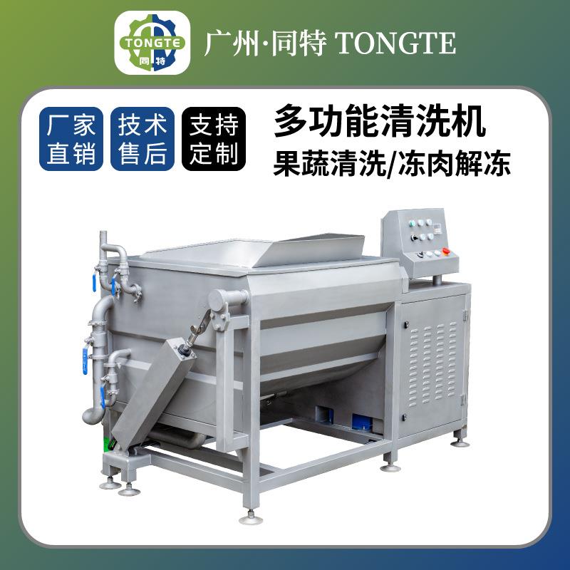 工厂现货多功能蔬菜清洗机 冻肉解冻排骨去血水水果清洗洗菜机