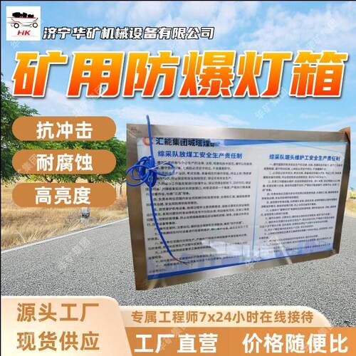 DHS16/12L(C)矿用防爆灯箱 防腐蚀性强 可订购矿用防爆灯箱