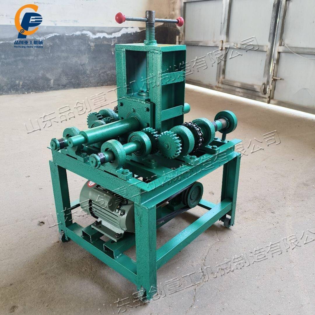 健身器材弯管设备 自动金属钢管拱弯机 不锈钢大棚管小型滚圆机