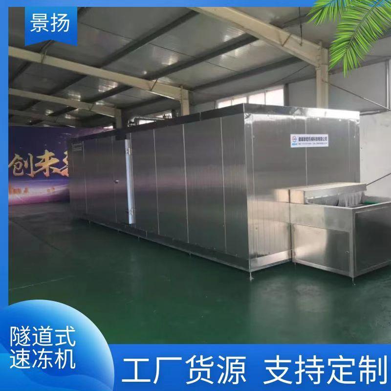 厂家供应鱿鱼八爪鱼超低温速冻设备 隧道式速冻机  秋葵菜花速冻