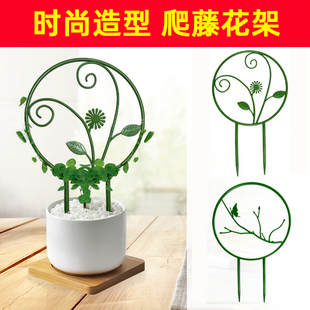 2025新款植物支撑架乌龟铁线莲绿萝藤蔓植物爬藤架花支架阳台花架