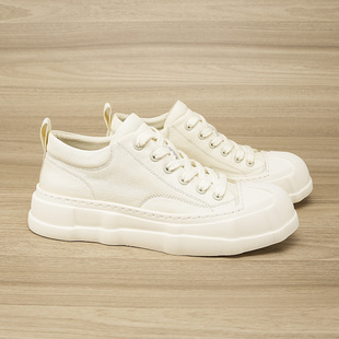 6.23 B.H 出口韩国百家男款皮革运动鞋厚底防滑耐磨百搭