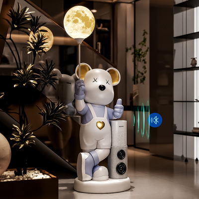 小爱智能音箱暴力熊落地摆件