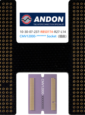 amsCMV12000-2E5M1PA插座美国andon10-30-07-237-RB501T4-R27-L14